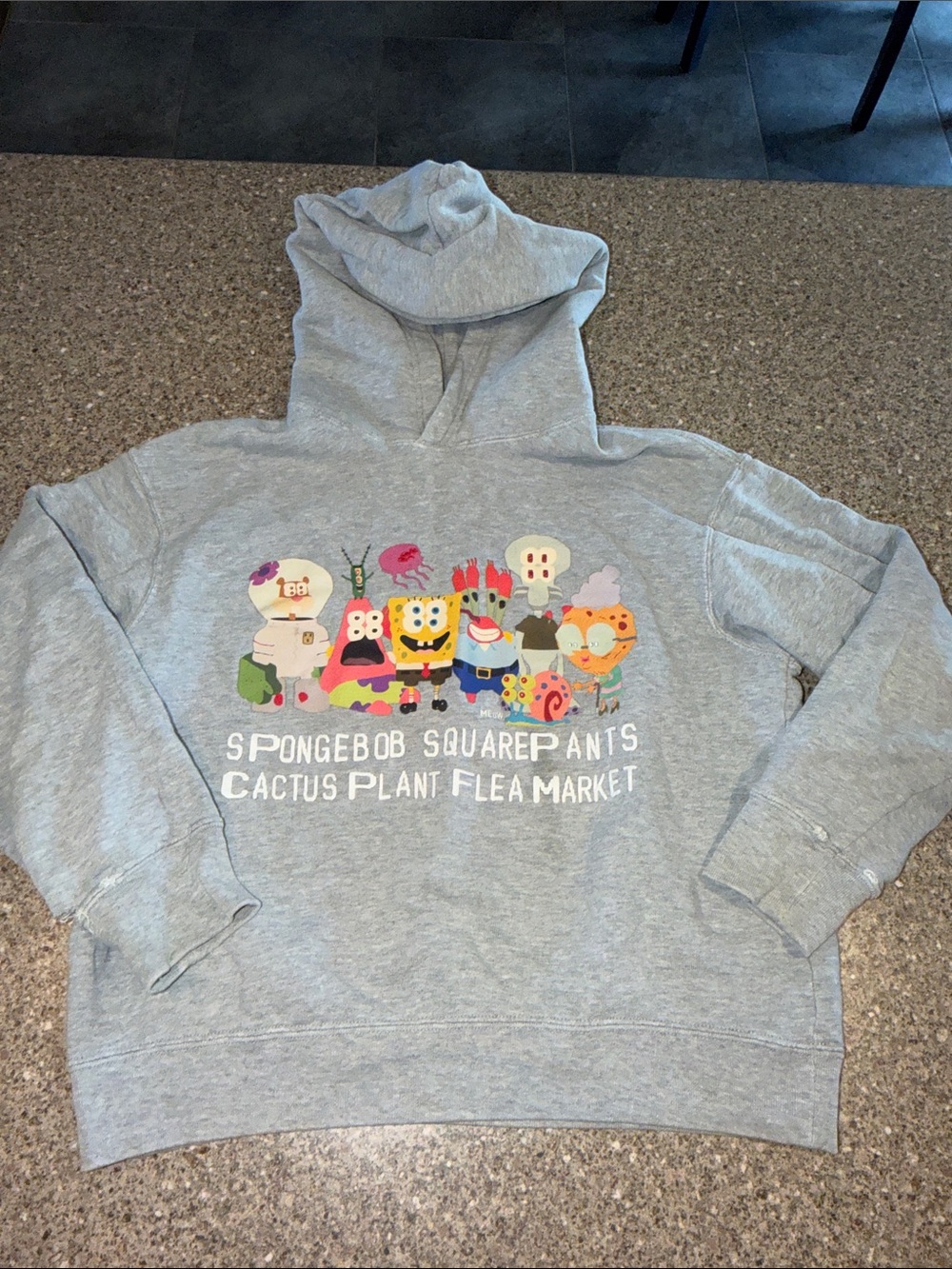 Cactus Plant Flea Market Spongebob Hoodie